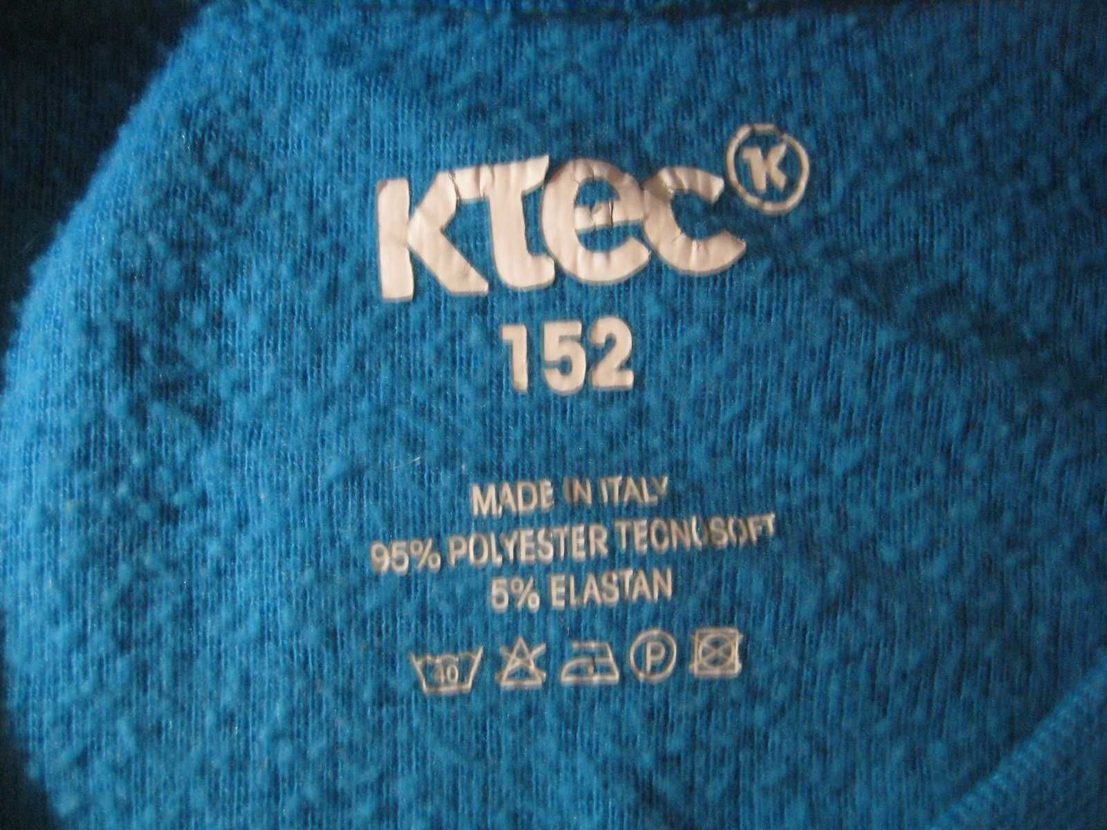 Термобелье термо кофта KTec Италия на 11-12 лет, рост 146-152 см.