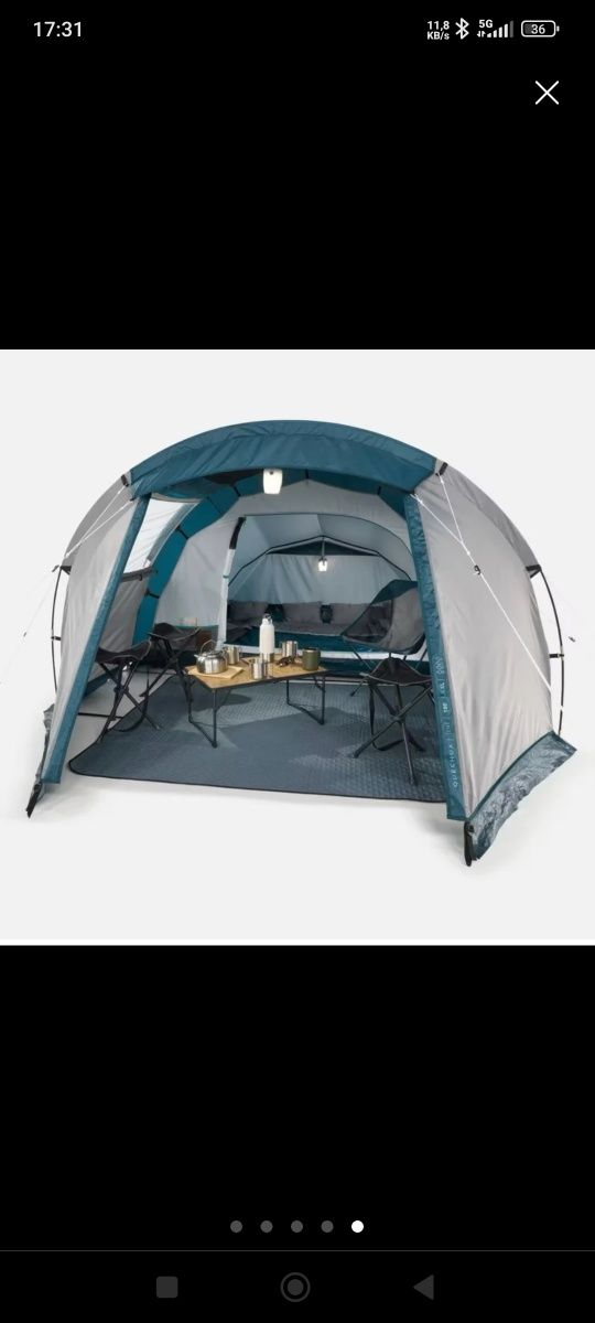Tenda campismo Arpenaz Family 4