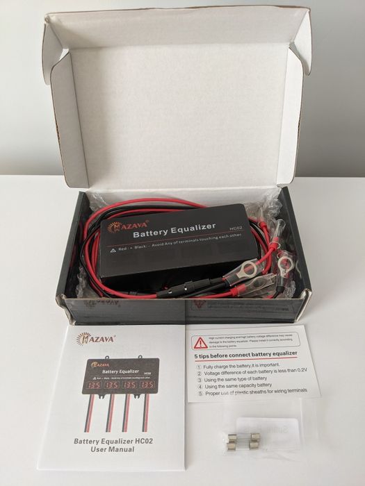 Балансир для акумуляторів 12В, 24В, 48В