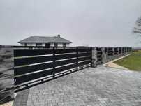 Brama przesuwna panel 5mx1,52m ocynk+kolor PRODUCENT