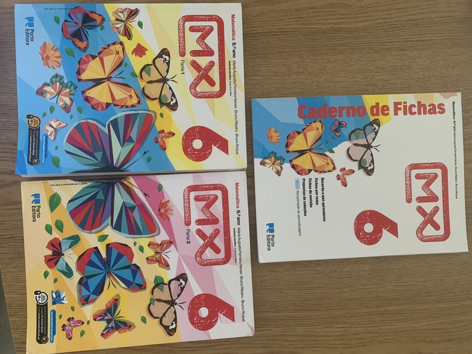 Manuais / livros - 6º ano