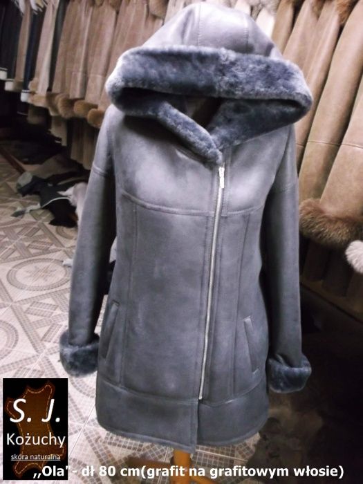 KOŻUCH NATURALNY, Prosto od producenta!!!Rozmiary od S-XXXL