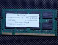 Infineon 512MB DDR, 133, CL2 Memory SDRAM PC2100S-2033-0-Z RAM laptop