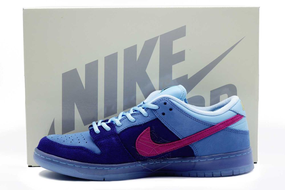 Nike SB DUNK Low Run The Jewels Deep Royal Blue / DO9404–400