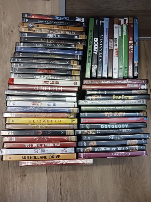 52 dvd - filmes (vendo só o conjunto)