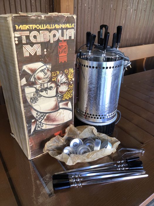 Електрошашлична на 6 шомпурів