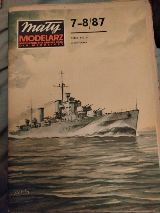 Mały Modelarz 7-8/1987 HMS Penelope