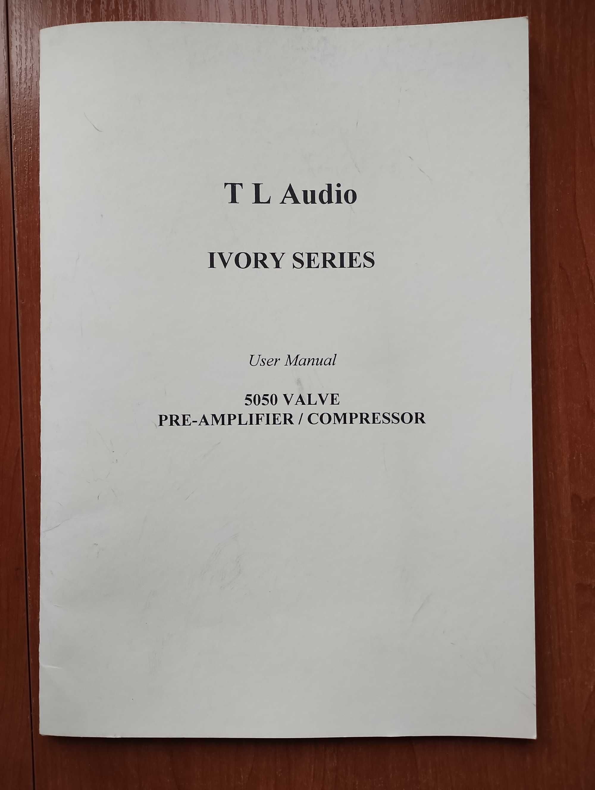 TL Audio 5050 wzmacniacz lampowy mono z kompresorem + 2 mikrofony