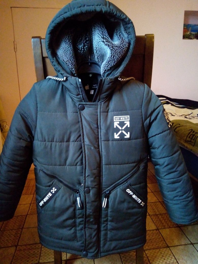 Зимова куртка парка на хлопчика