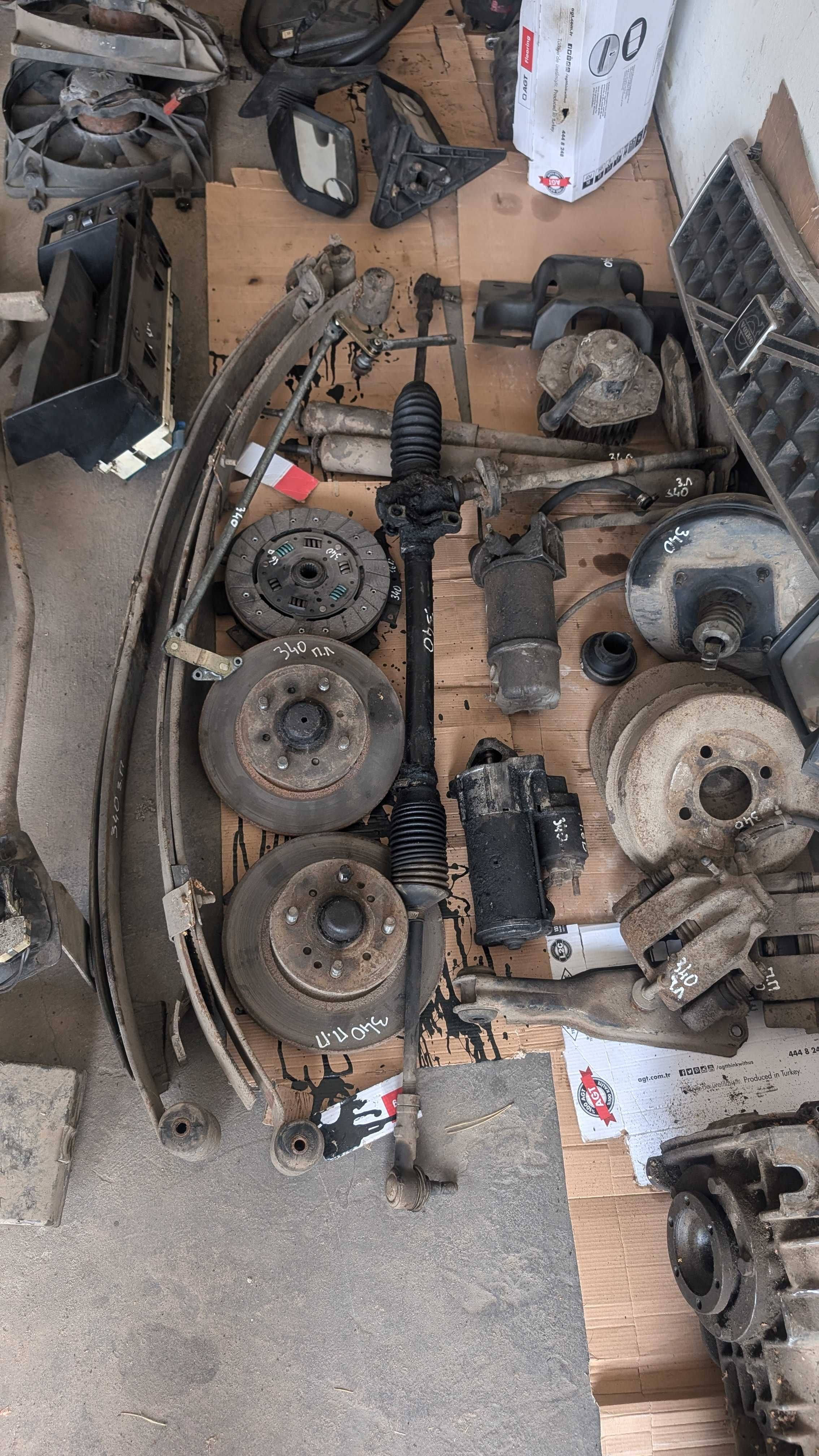 Ресори ресора Volvo 340 360 1.6 Diesel Дизель Вольво 84–91 підвіска