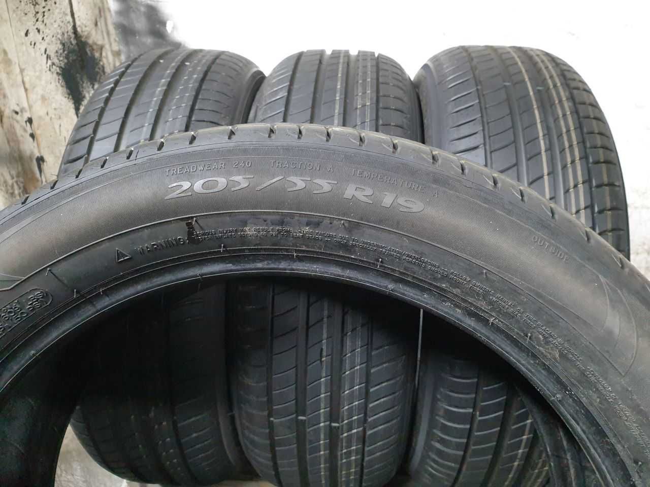 Cztery Opony lato Demo 205/55R19 6,8mm Michelin Primacy 3 2024r