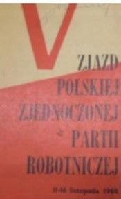 V Zjazd Polskiej Zjednoczonej Partii Robotniczej A70315