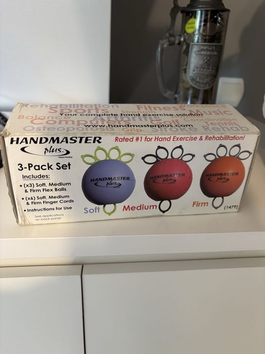 Hand master Plus piłki terapeutyczne rehabilitacja ręki