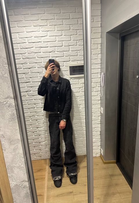 h&m flared type jeans джинсы