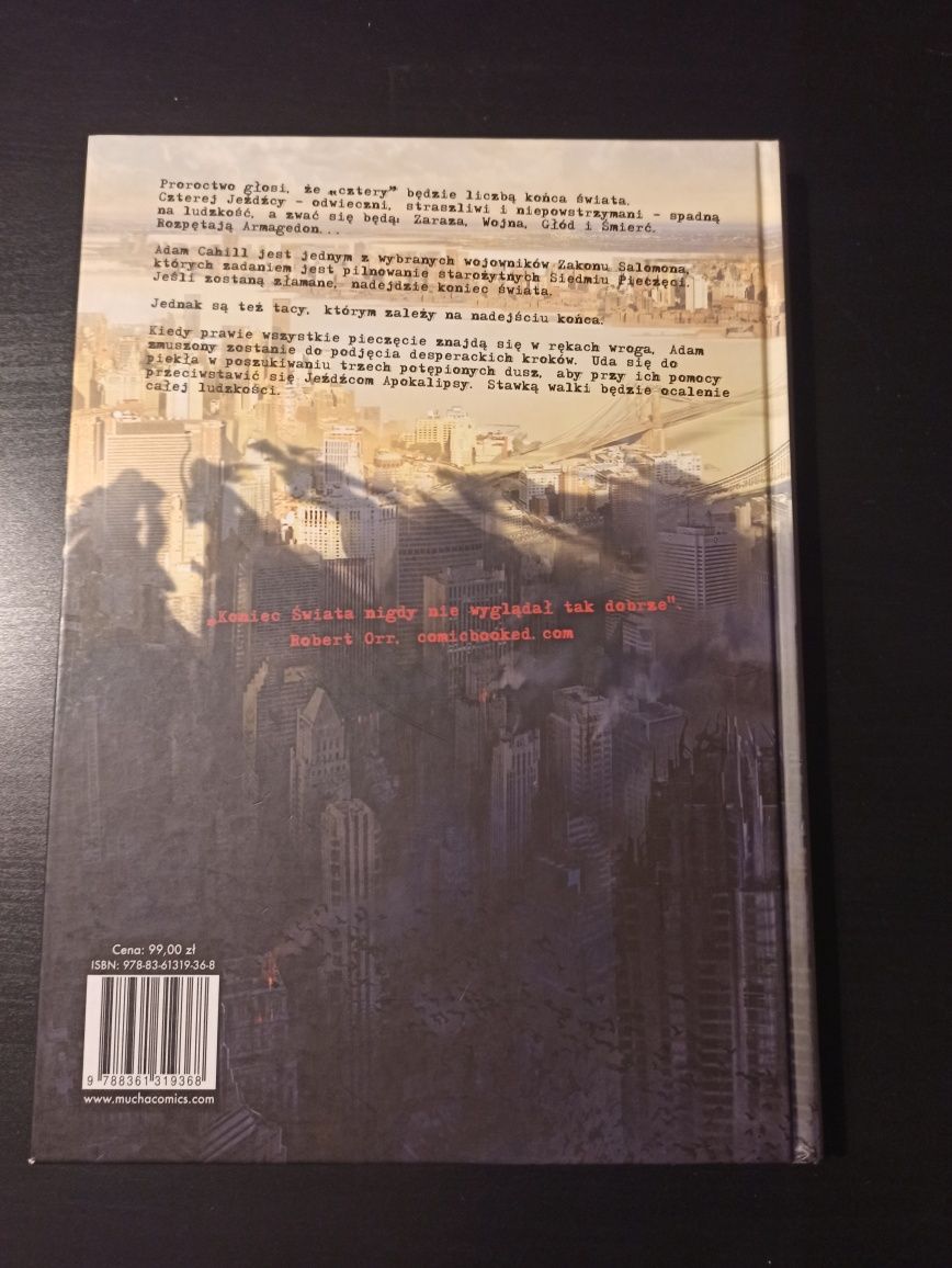 Czterej Jeźdźcy Apokalipsy Simon Bisley Mucha Comics