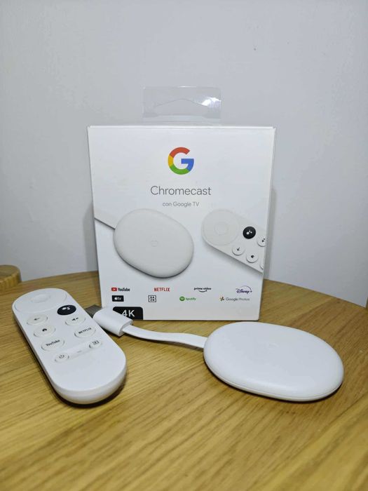 Google Chromecast 4.0 4K - stan bardzo dobry