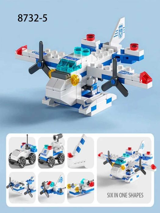 Конструктор Лего Lego поліція, поліцейський гелікоптер