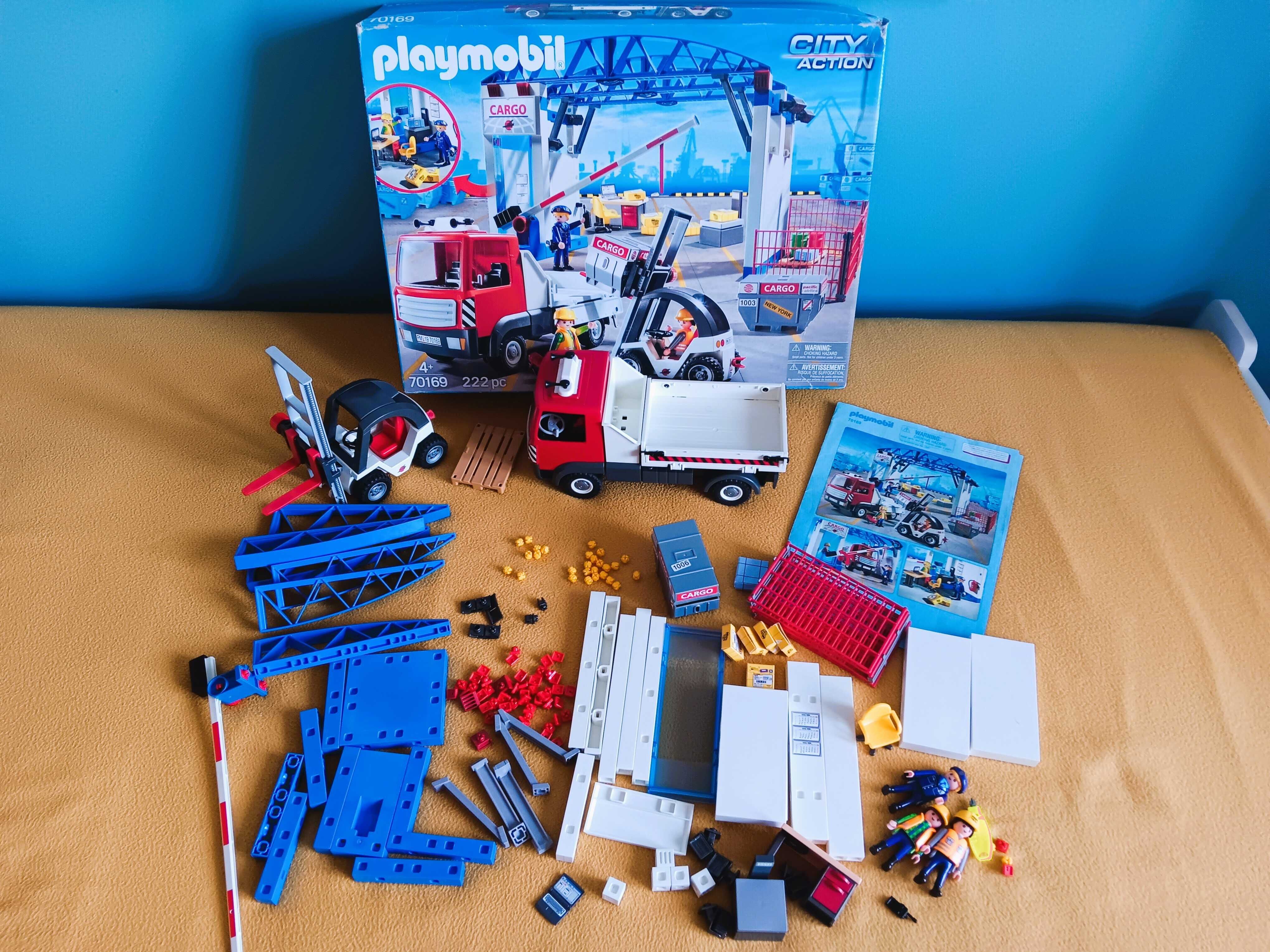 Playmobil 70169 Cargo Terminal przeładunkowy magazyn DUŻY