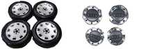 4 felgi 17 audi a8 d3 d2 4E0601025P 7.5Jx17H2 ET40 + dekielki  Monoblock