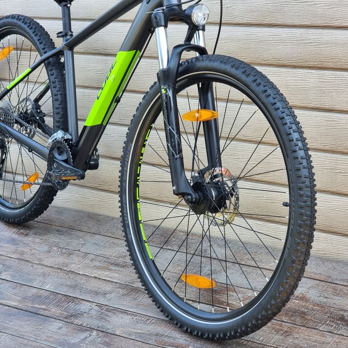 29 CUBE Aim SL Вилка 100mm Shimano Alivio 2x9 Disc Гідравлика LED свет