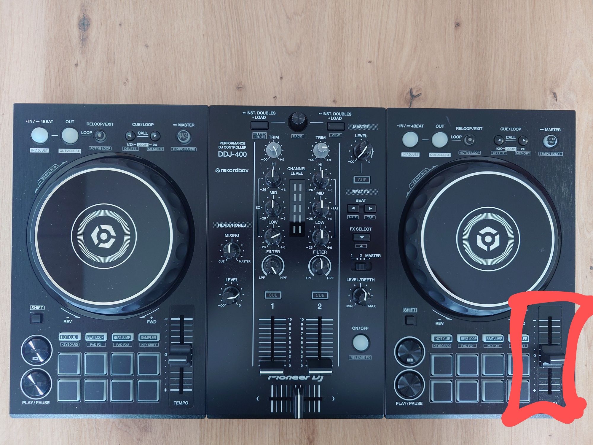 Pioneer DDJ-400 odbiór/wysyłka