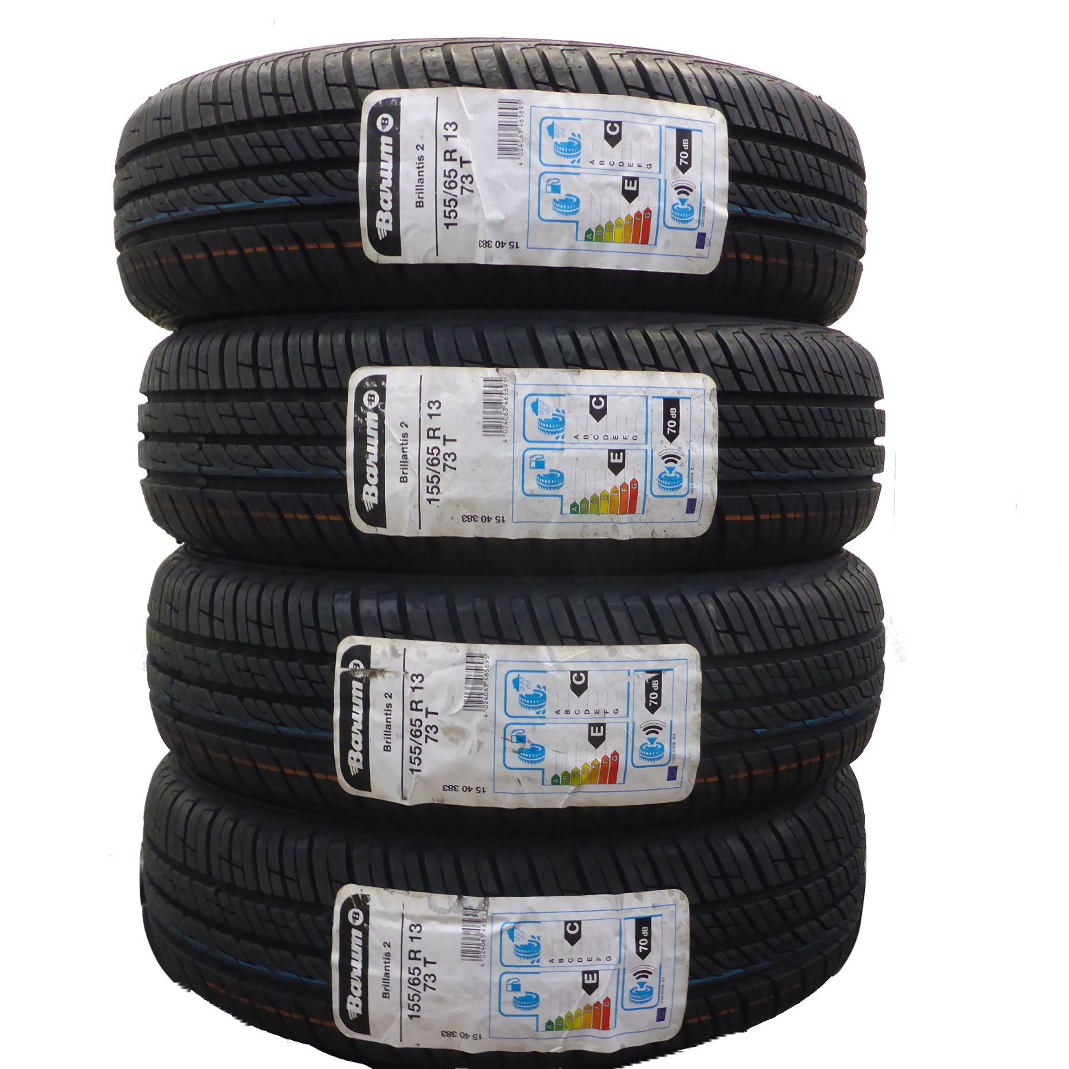 Opony 155/65/13 Barum 155/65R13 73T Brillantis2 Letnie 2019 Nieużywane