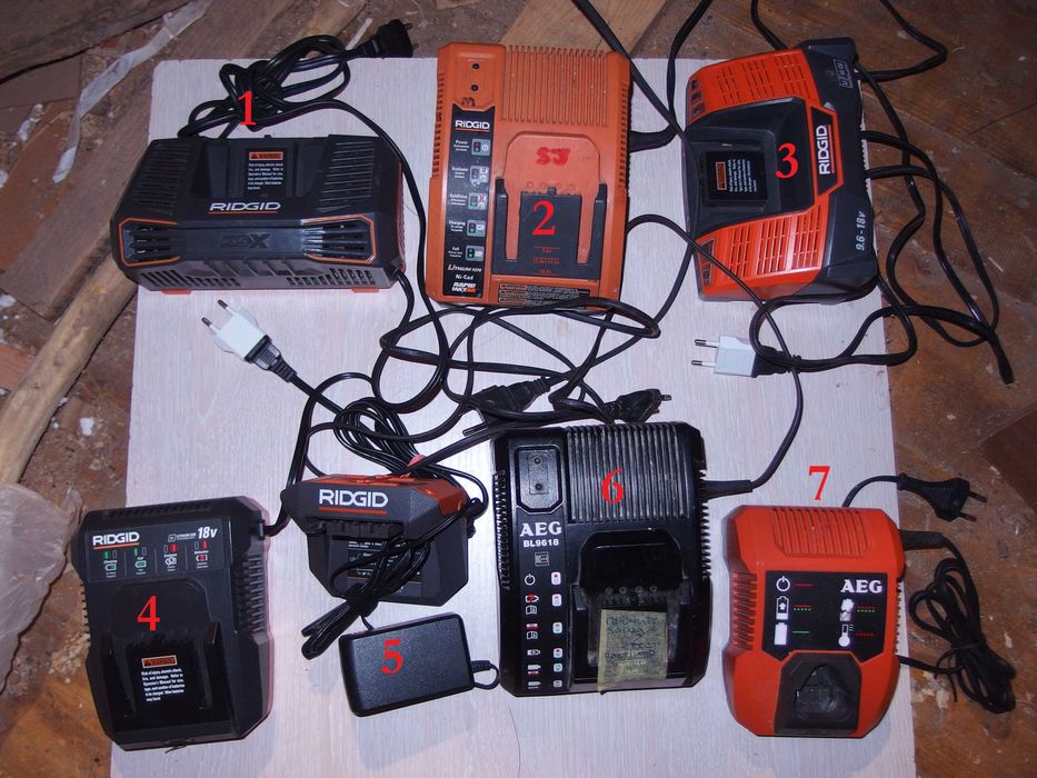 Ridgid 18В Octane ліхтар лобзик шліфмашина циркулярна пила акумулятор