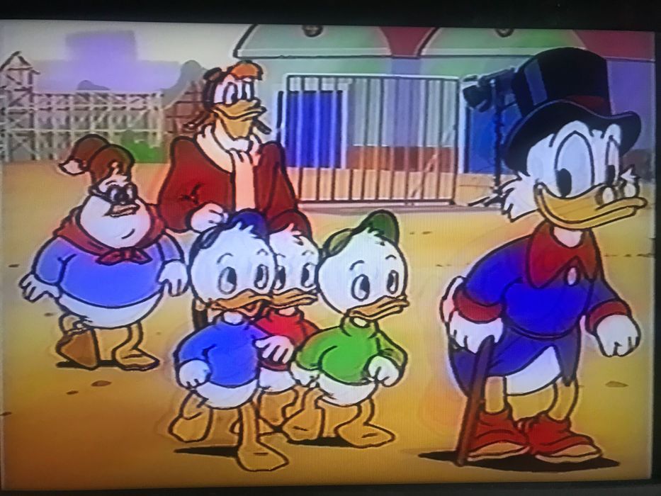 Видеокассета BASF с мультсериалом Утиные истории (1987) Эпизоды 01-08