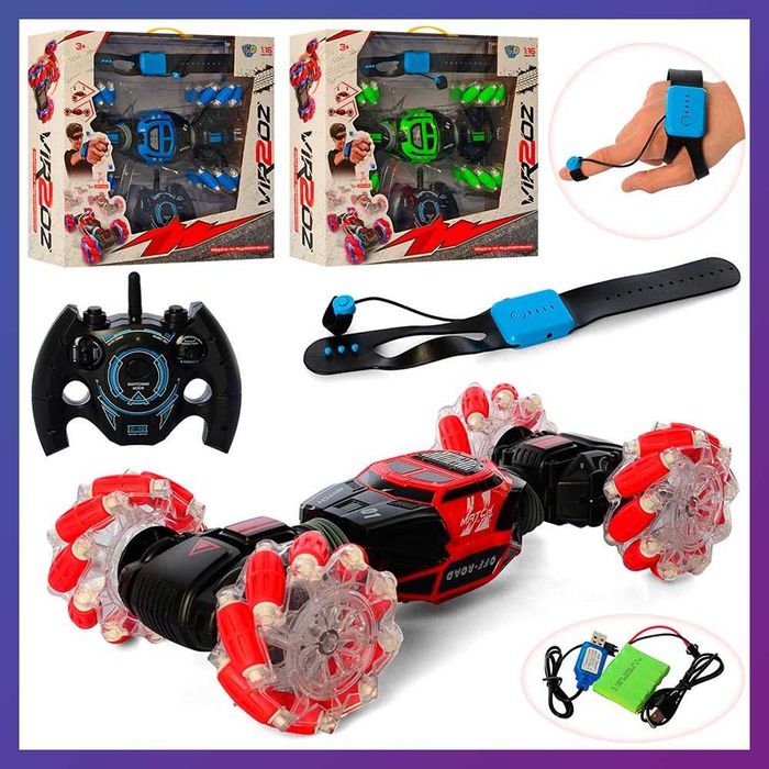 Дитяча машинка-перевертень на пульті радіокерування М 5508 + Подарунок