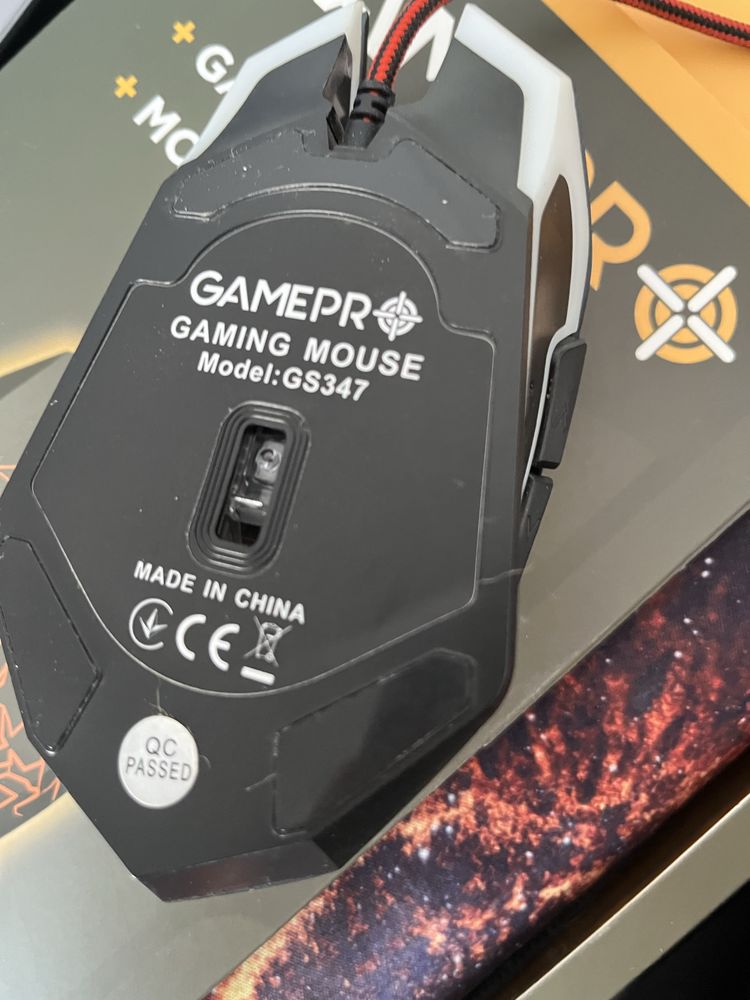 Комплект GamePr 2в 1 мышь + игровая поверхность USB