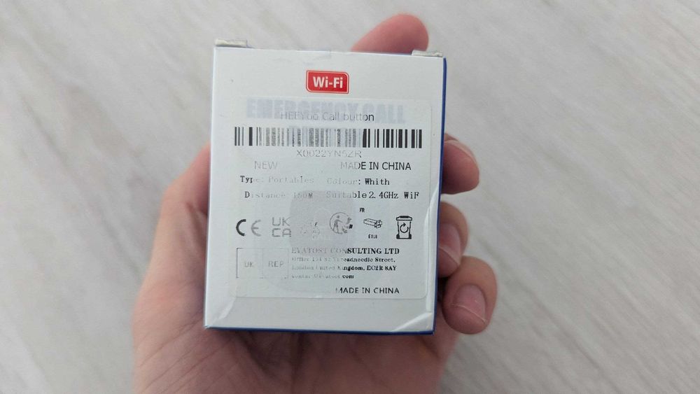 Екстрена кнопка виклику SOS Tuya Wi-Fi тревожна рятувальна