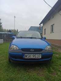 REZERWACJAOpel Corsa B 1999 r niebieski, 150 tys przebieg, 1.0 benzyna