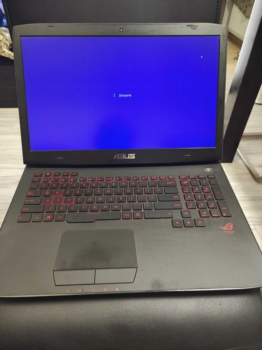 Laptop gamingowy Asus ROG g751J gtx980m i7-4860HQ 8gb Ram 256GB SSD