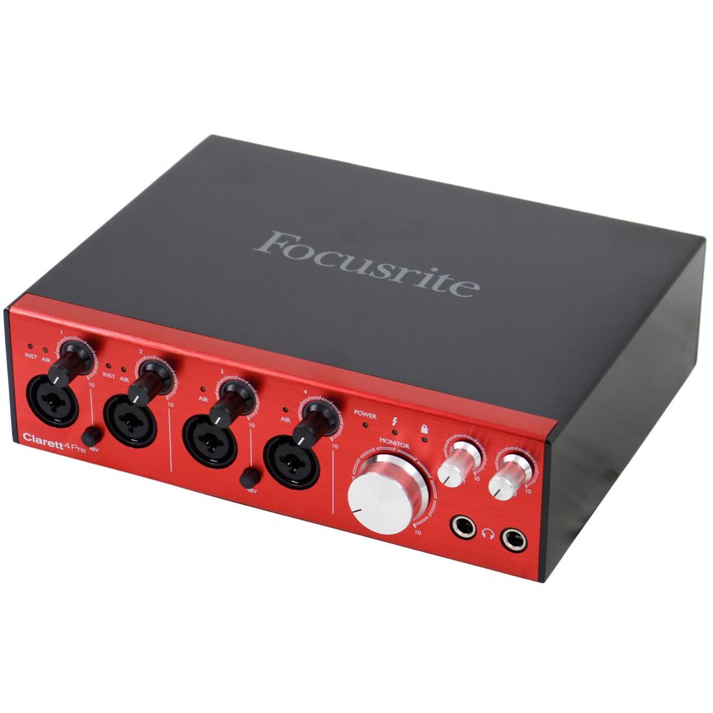 (Como Nova) Focusrite Clarett 4 Pre Thunderbolt