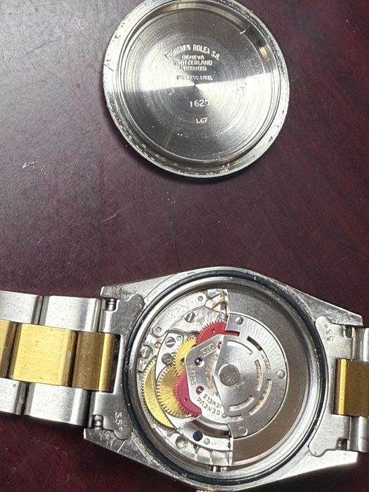 Rolex Turn O Graph 1625 Datejust stal zloto z pudelkiem