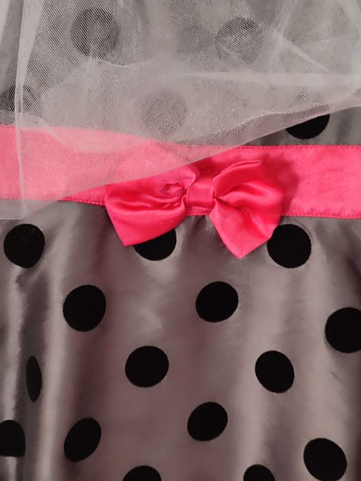 Святковий новорічний костюм мишки для дівчинки 7-8 років, плаття мишки