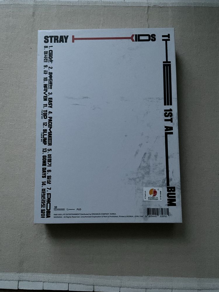Album Stray Kids GO生 (GO Live) Standard Ver. Wersja A
