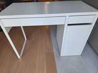 Ikea białe biurko Micke
