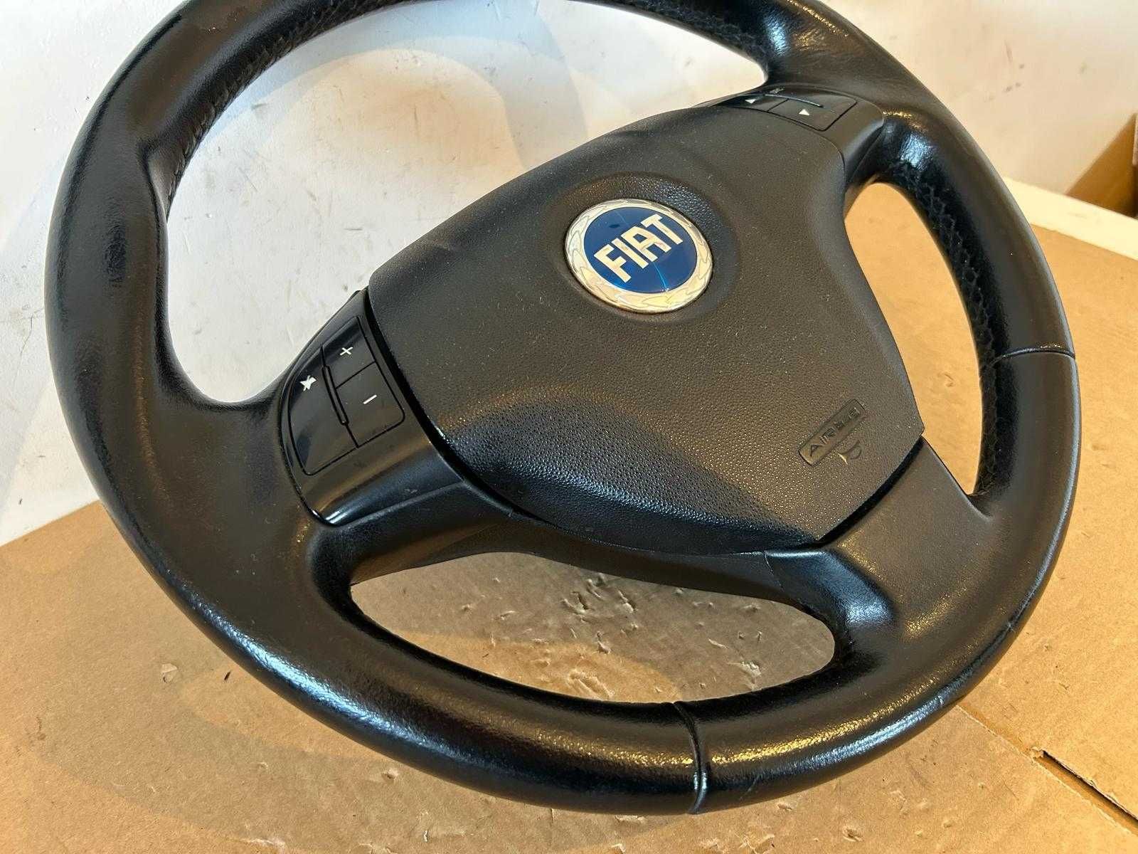 Kierownica skórzana Fiat Grande Punto multifunkcja