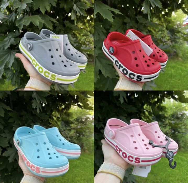 Дитячі крокси crocs kids р. 23-35 детские кроксы