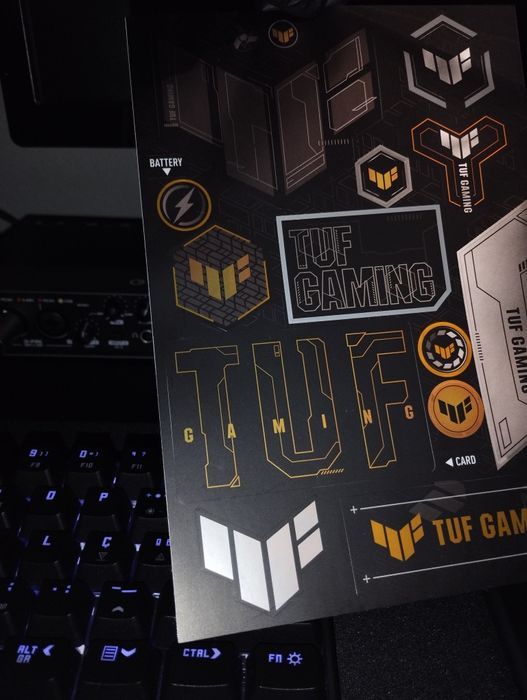Tuf Gaming Oficial Stickers