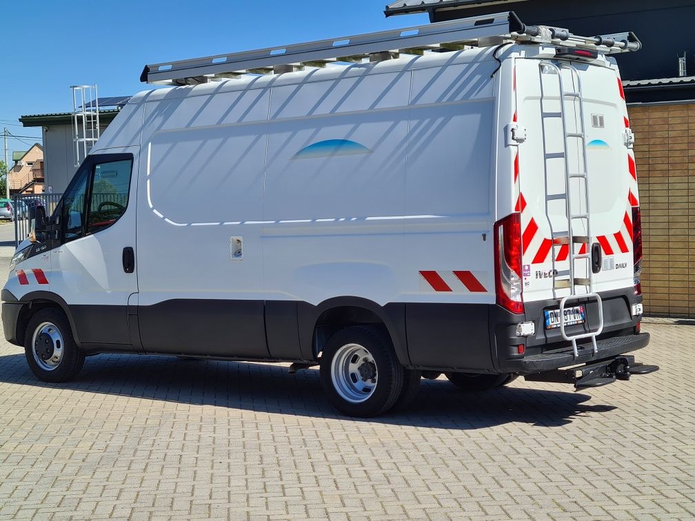 IVECO DAILY 35c13 automat brygadówka dubel na bliźniaku  HDS 250 kg