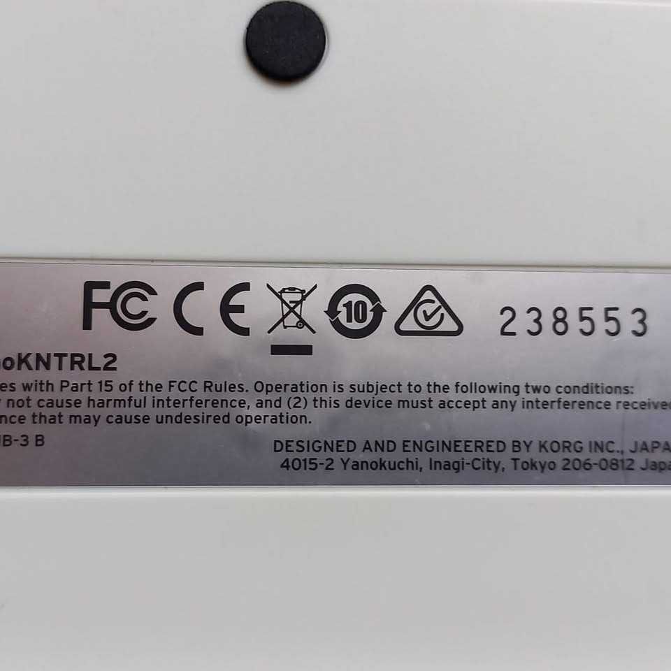 Korg Nano Control 2 - White / Branco, 25 EUR