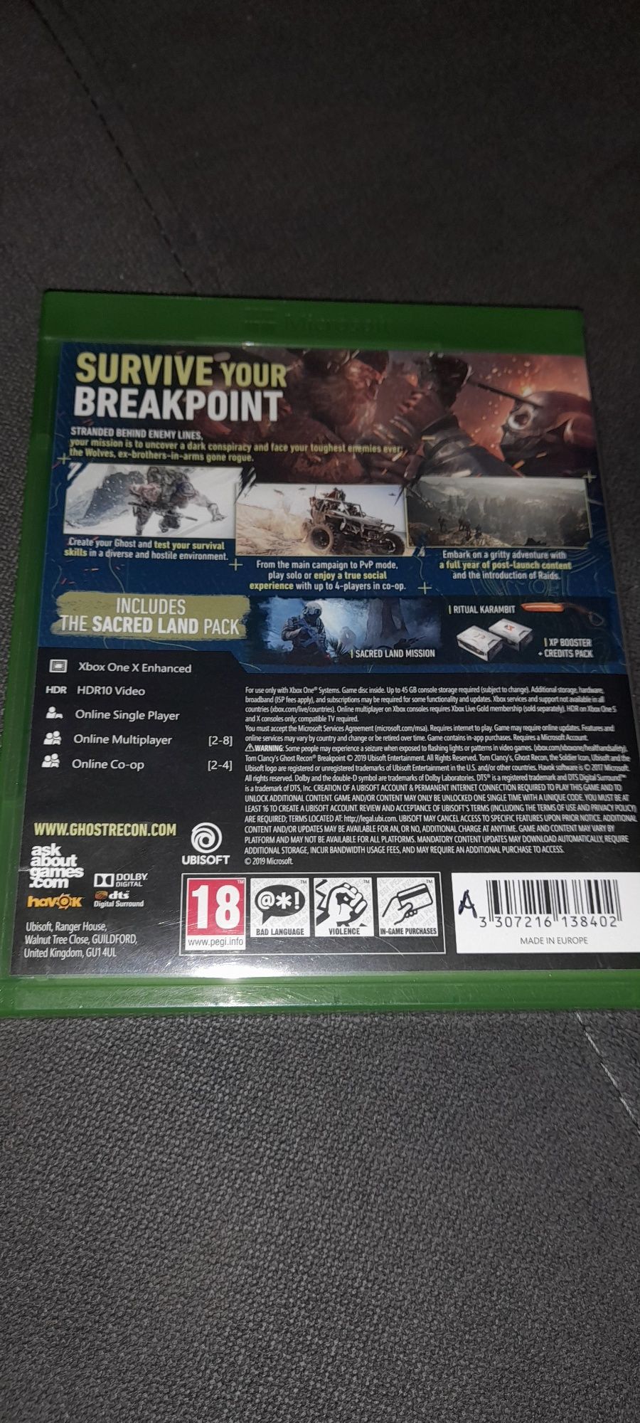 Gra na xbox one Ghost recon break point