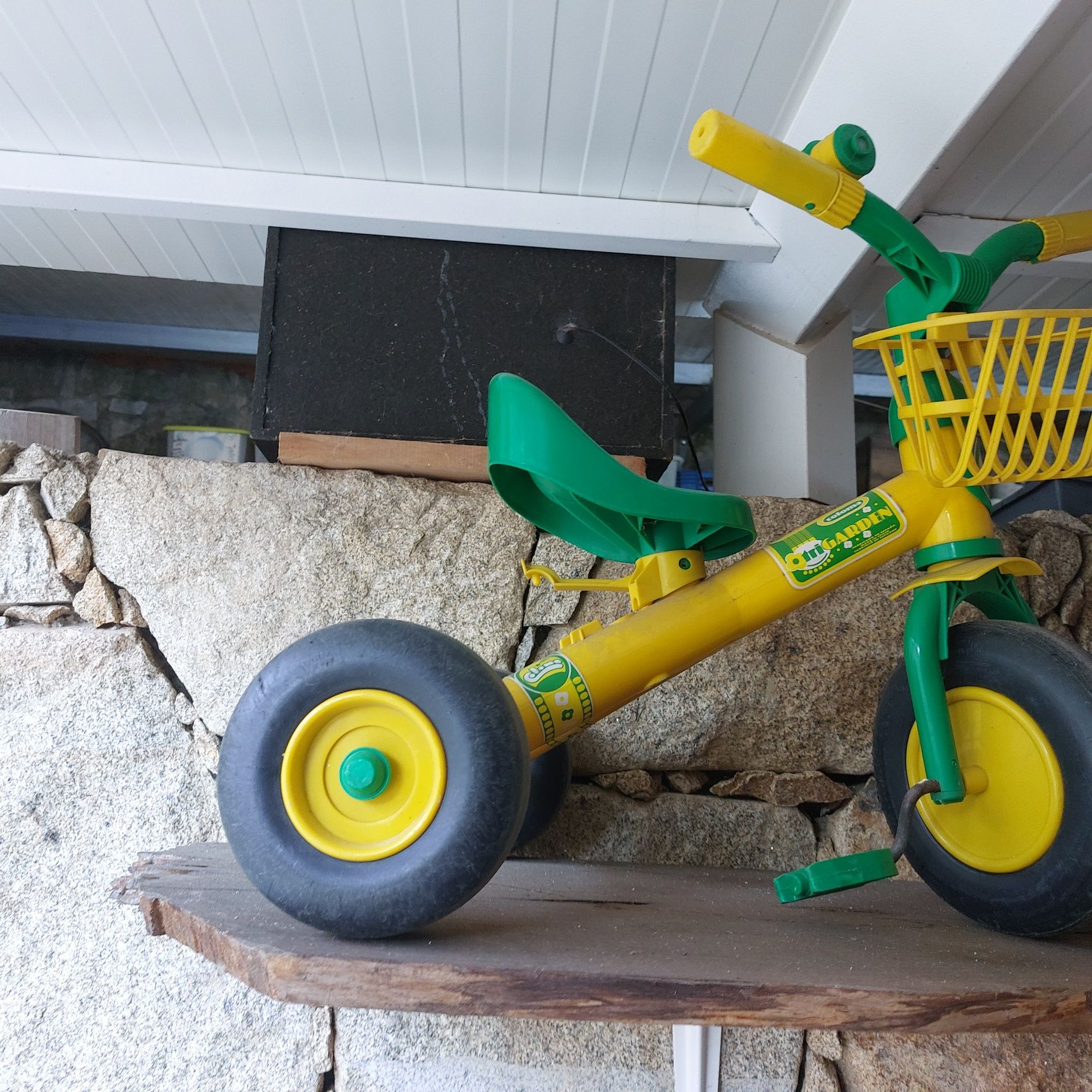 Triciclo de crianças brincar