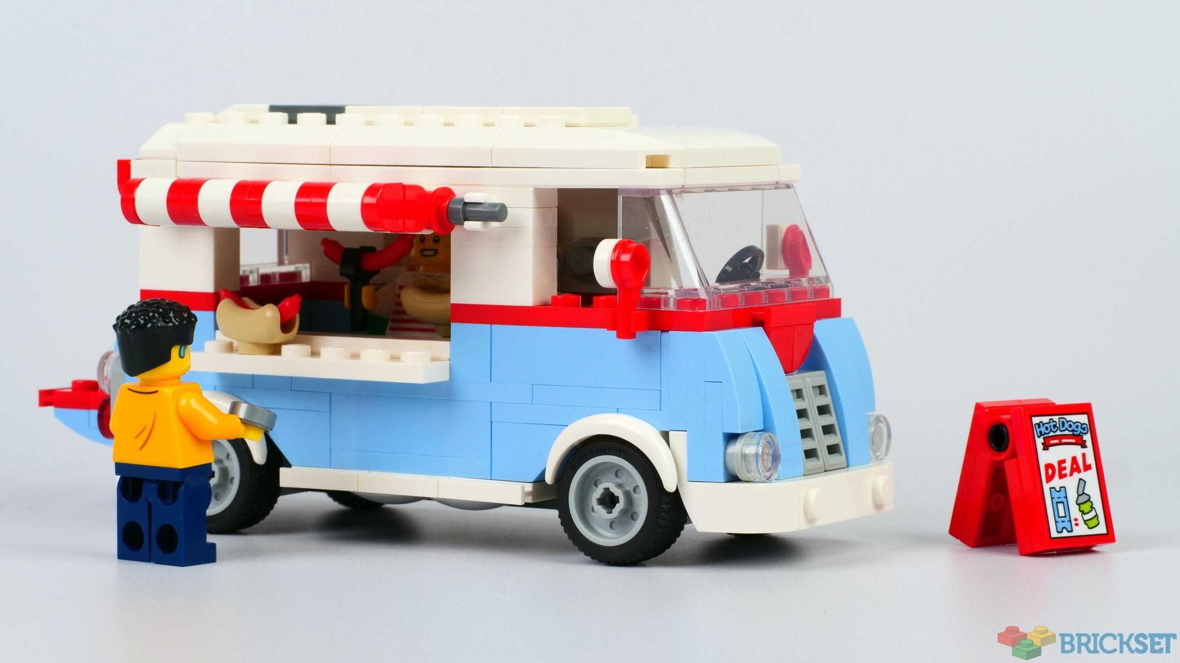 Набір Лего - Ретро Фуд-Трак [LEGO ICONS 40681 Retro Food Truck]