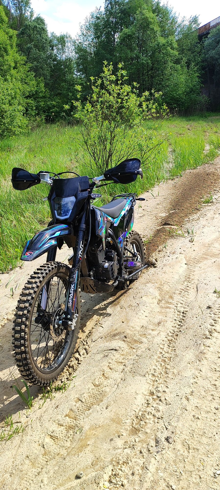 Мотоцикл эндуро spark sp250p2 пробег 2.000