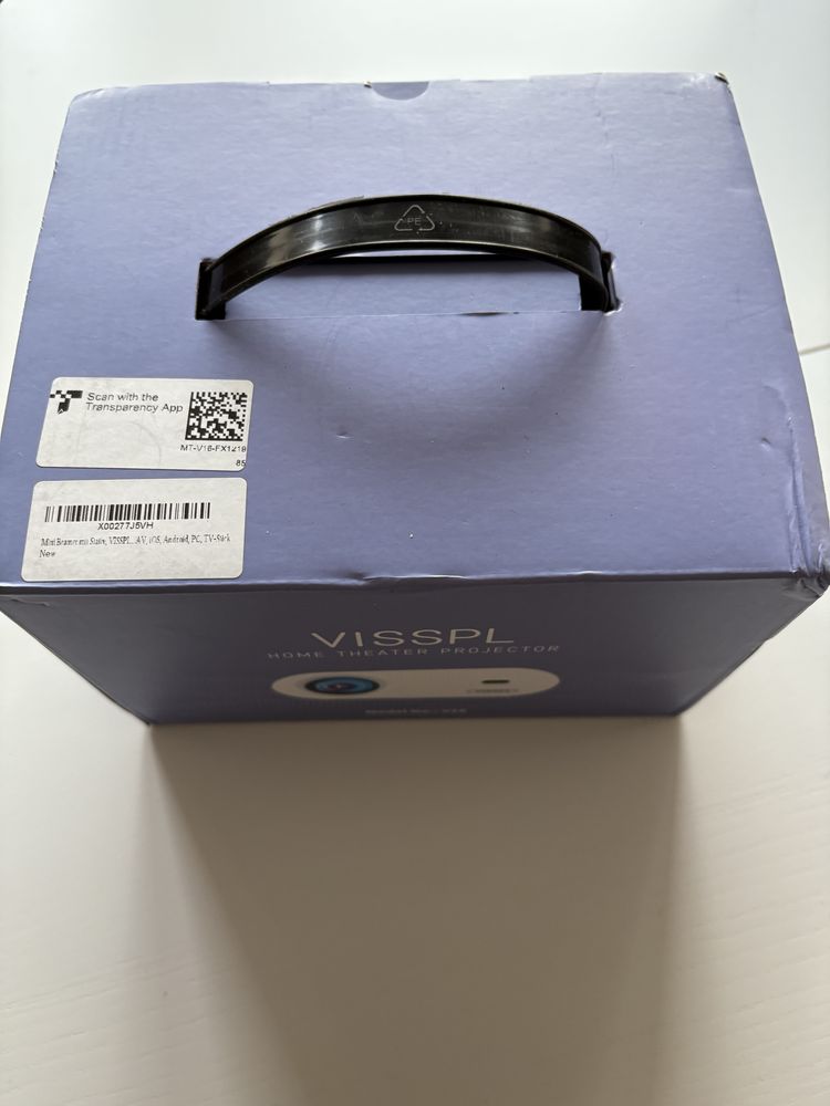 Mini Projector, VISSPL Full HD 1080P Video Projector