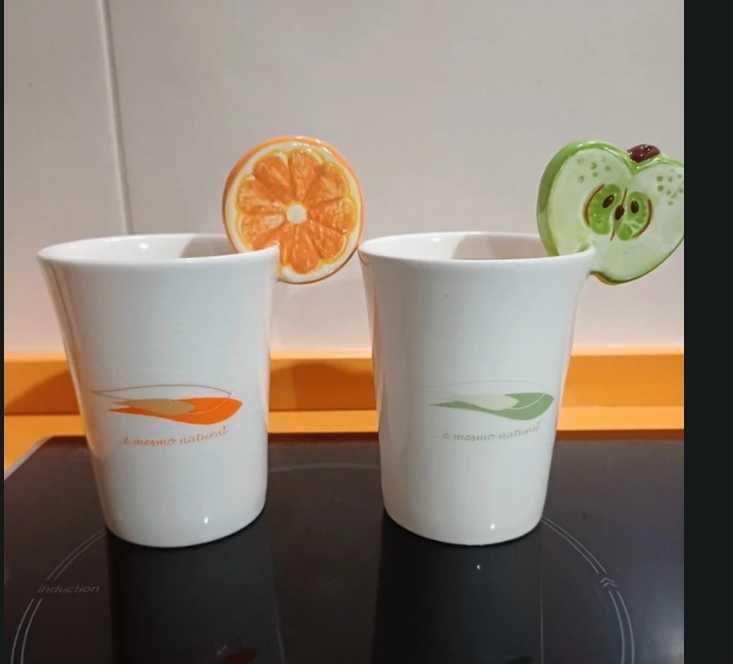 Conjunto 7 Canecas cerâmica Marca Aiyara - Compal