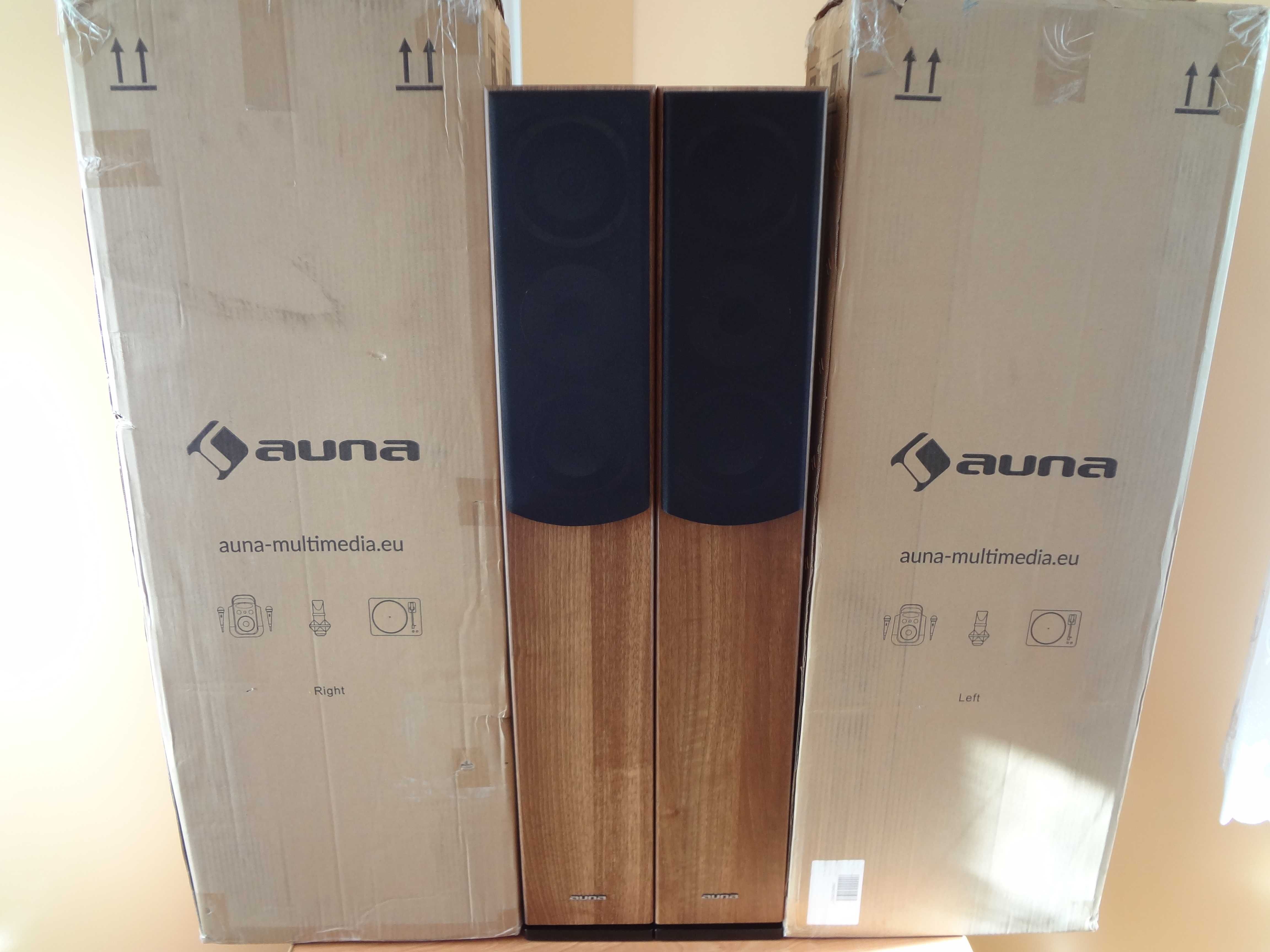 Kolumny Auna Linie 501 FS WN Nowe! komplet kartony